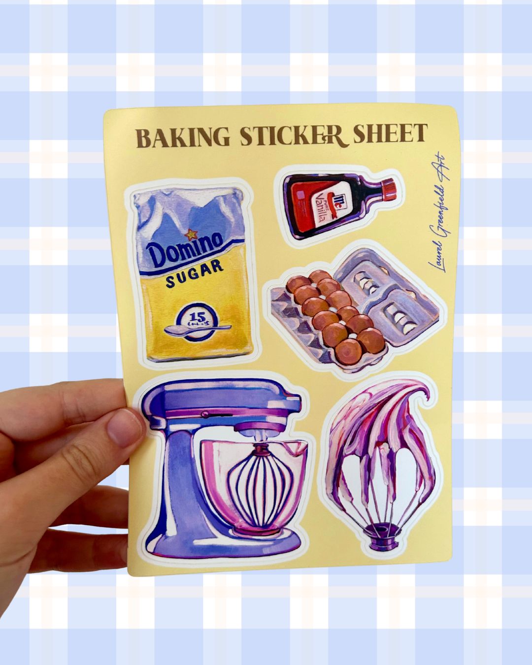 Baking 2 Sticker Sheet