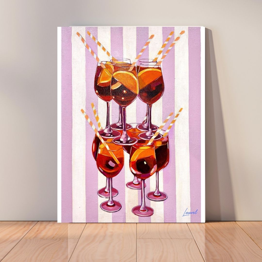 Aperol Spritz Canvas Print