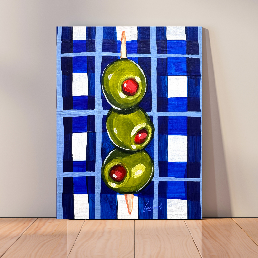 Olives Canvas Print