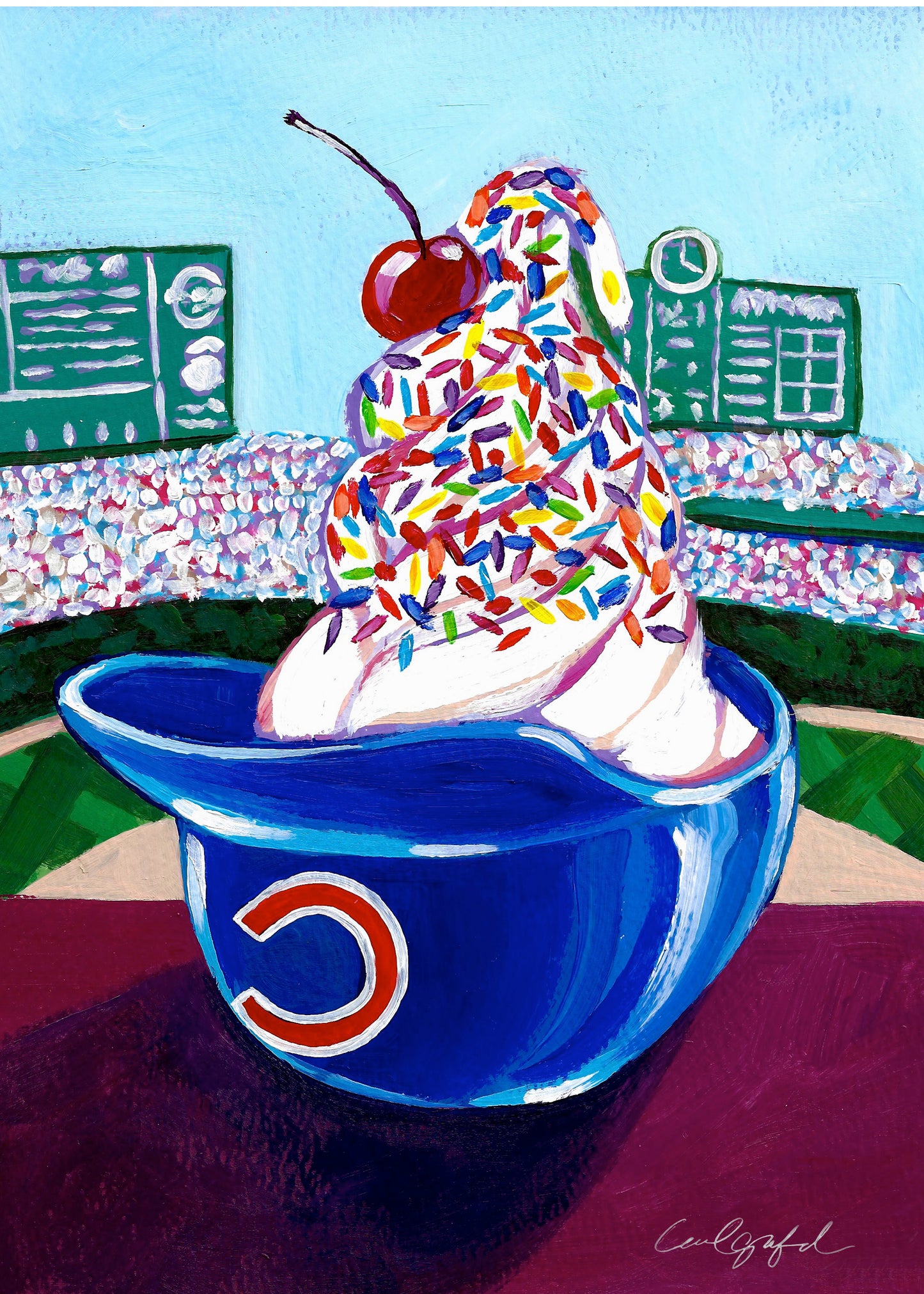 Cubs Ice Cream