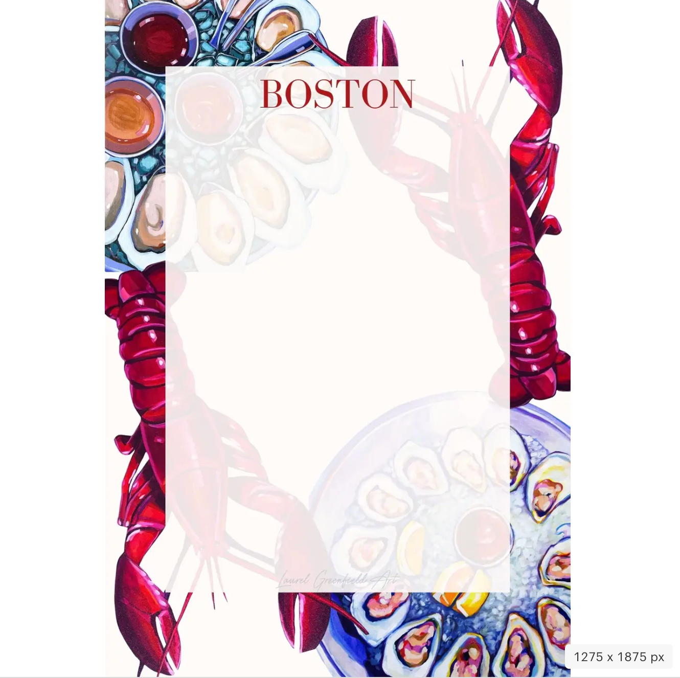 Boston - New England Souvenir Notepad