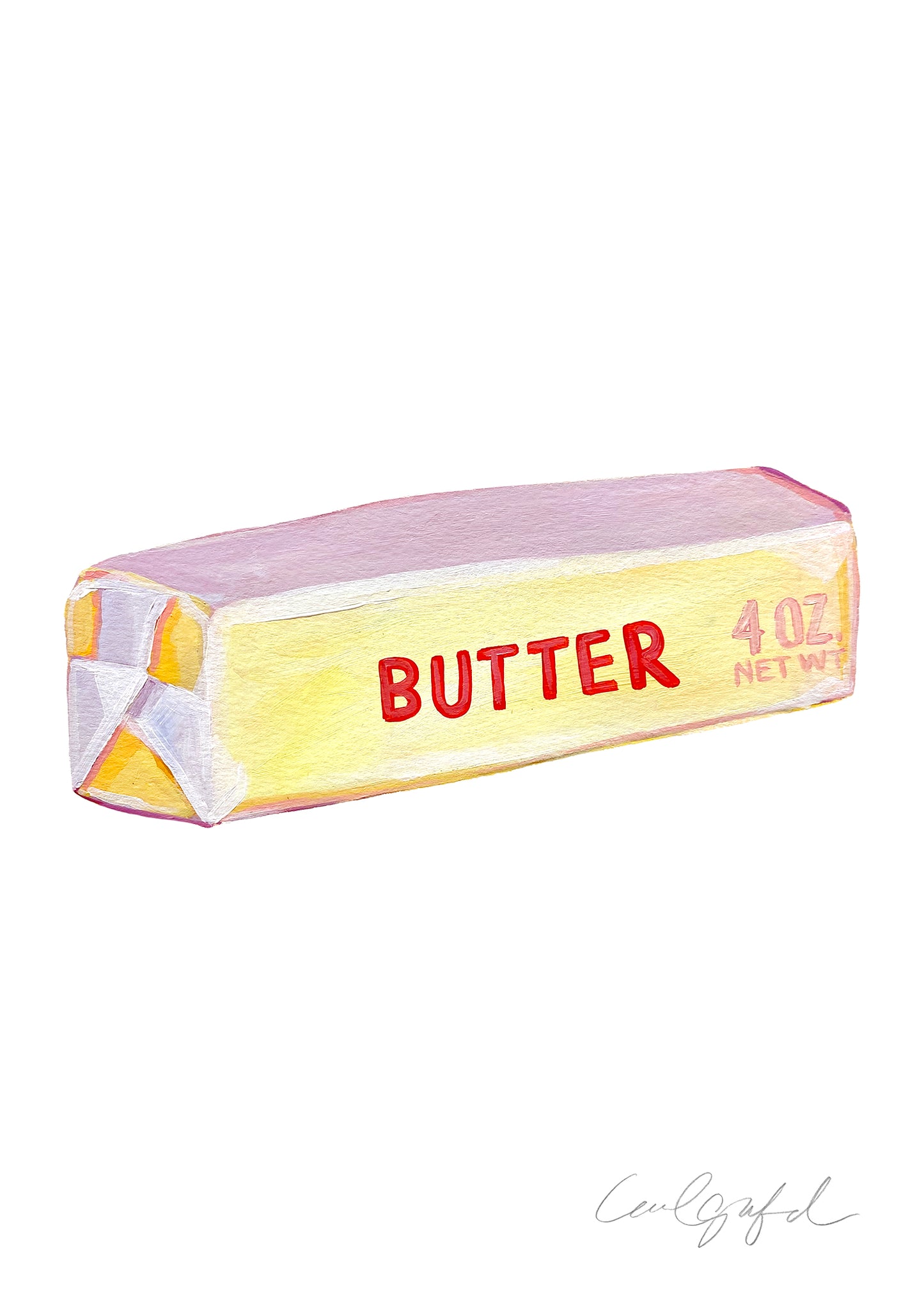 Butter Canvas Print