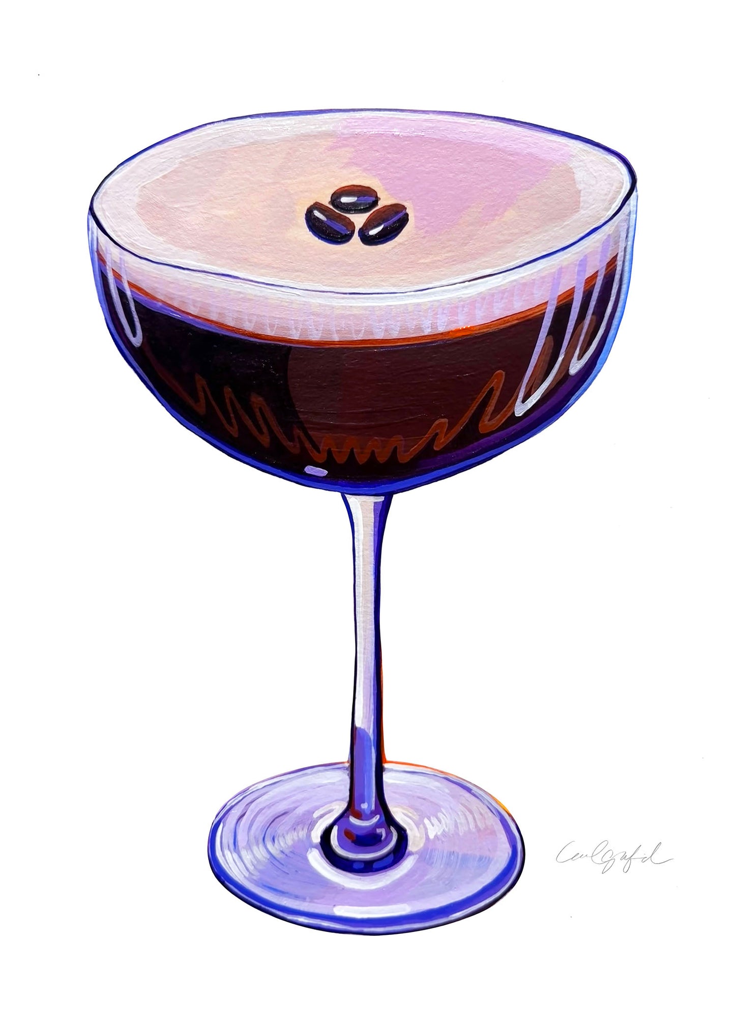 Espresso Martini Canvas Print