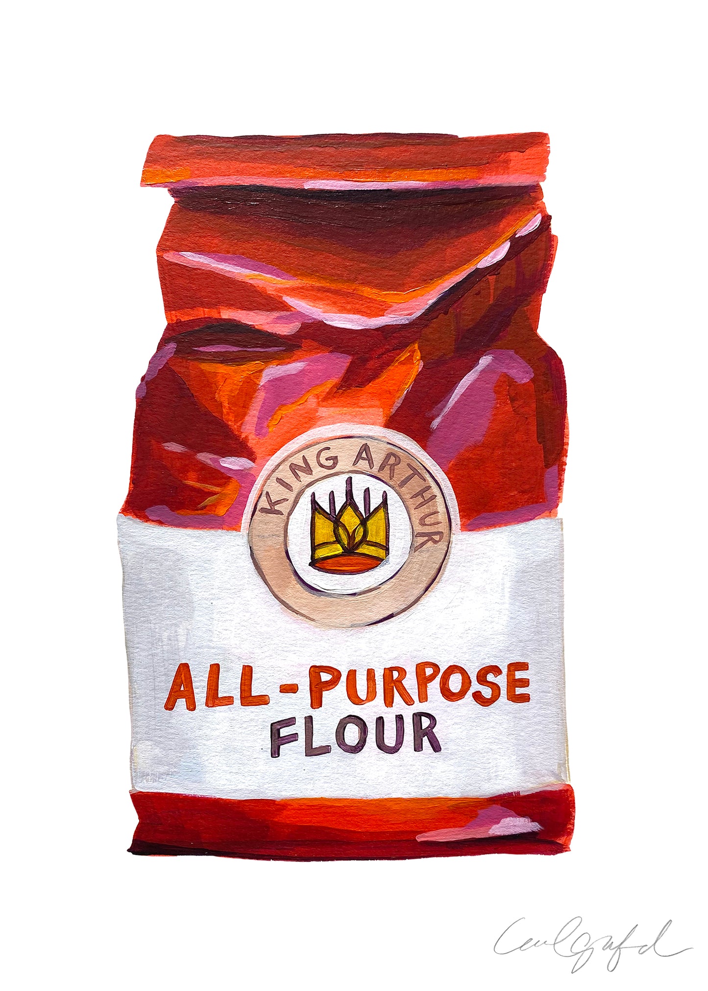 Flour Canvas Print