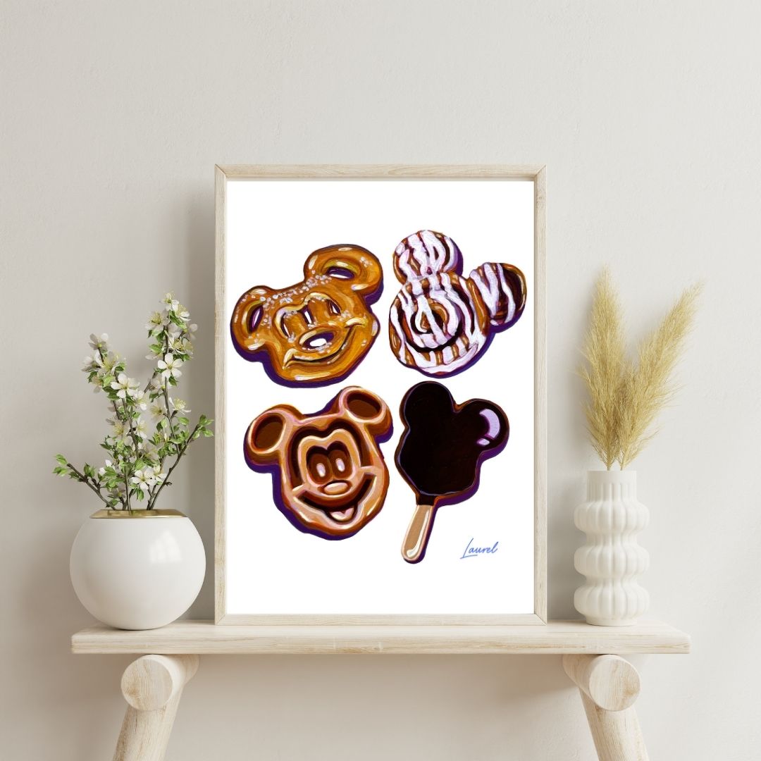 Mickey Treat print