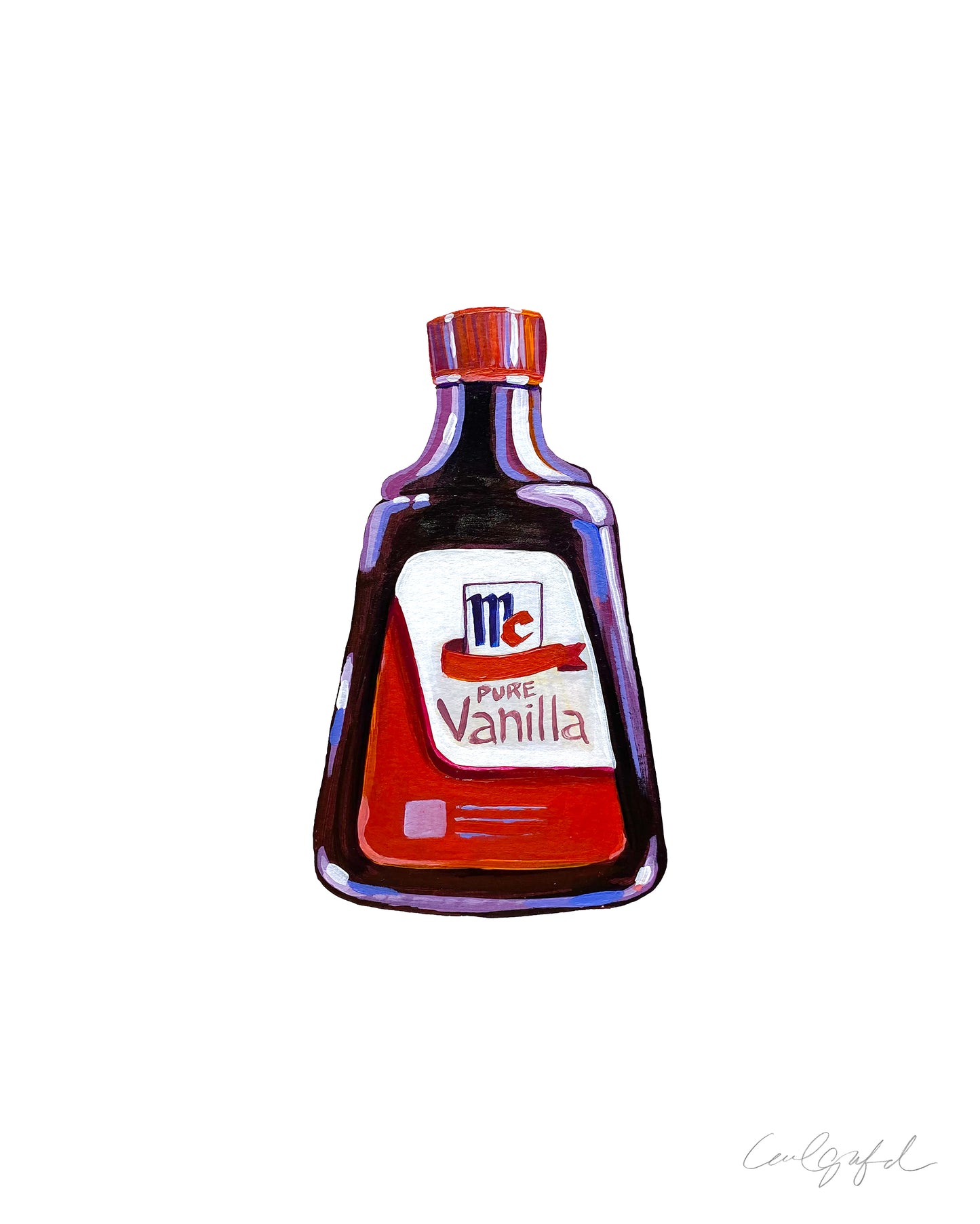 Vanilla Canvas Print