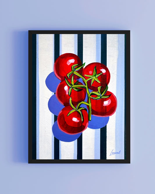 Tomatoes on the Vine Print