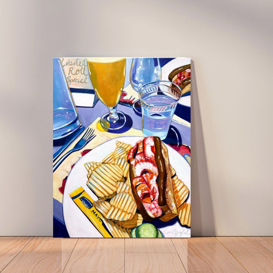 Lobster Rolls for Two Canvas Print