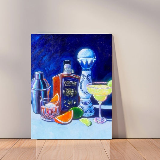 Whiskey and Margarita Canvas Print