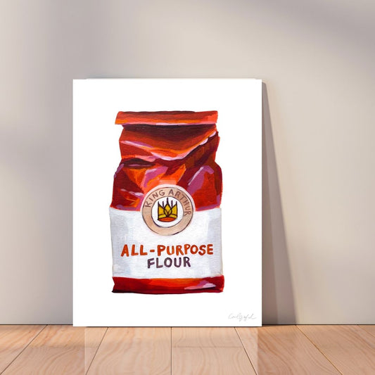 Flour Canvas Print