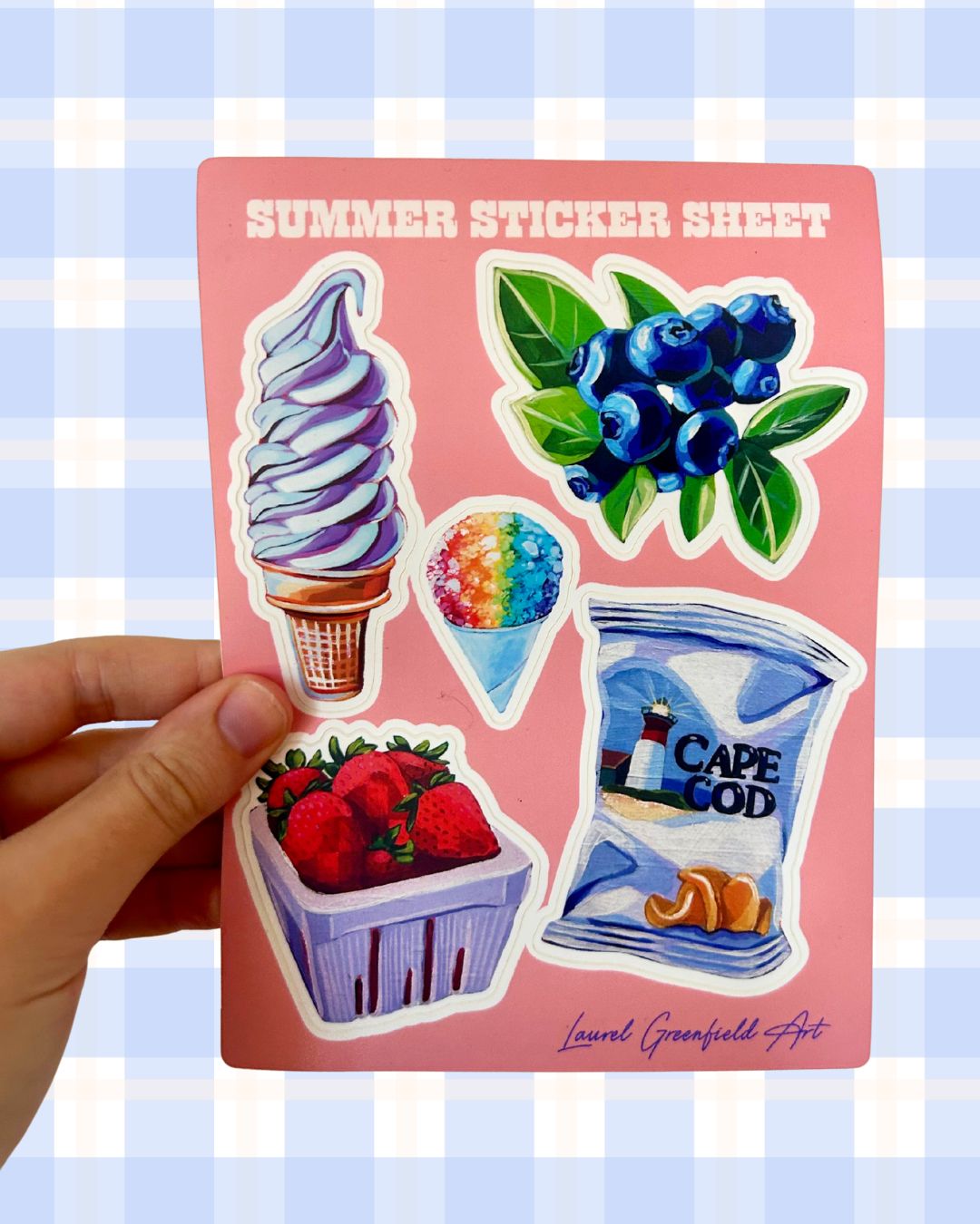 Summer Sticker Sheet