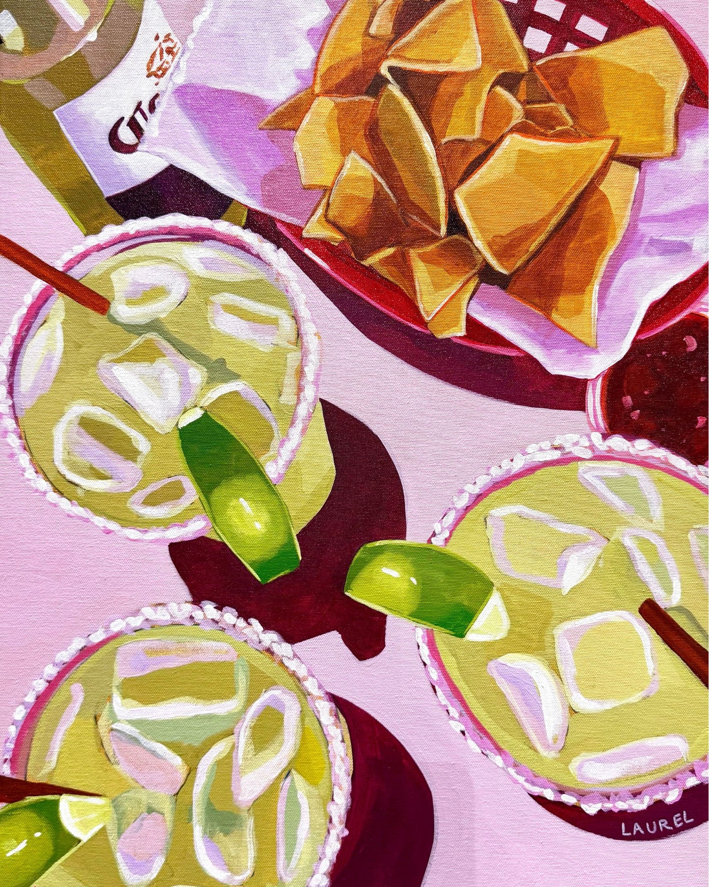 Chips and Margs print