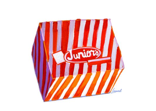 Junior's Cheesecake print