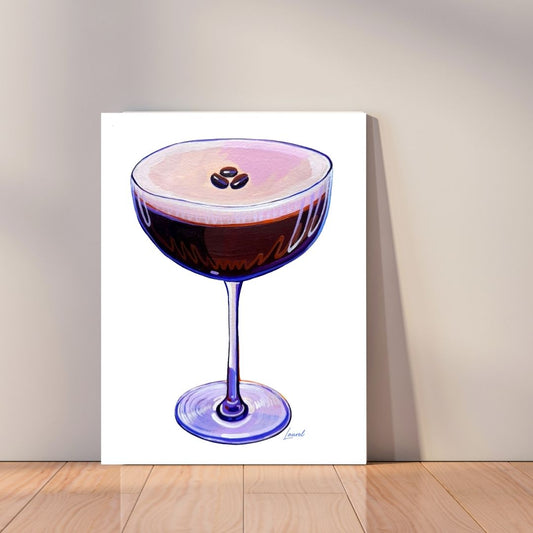 Espresso Martini Canvas Print
