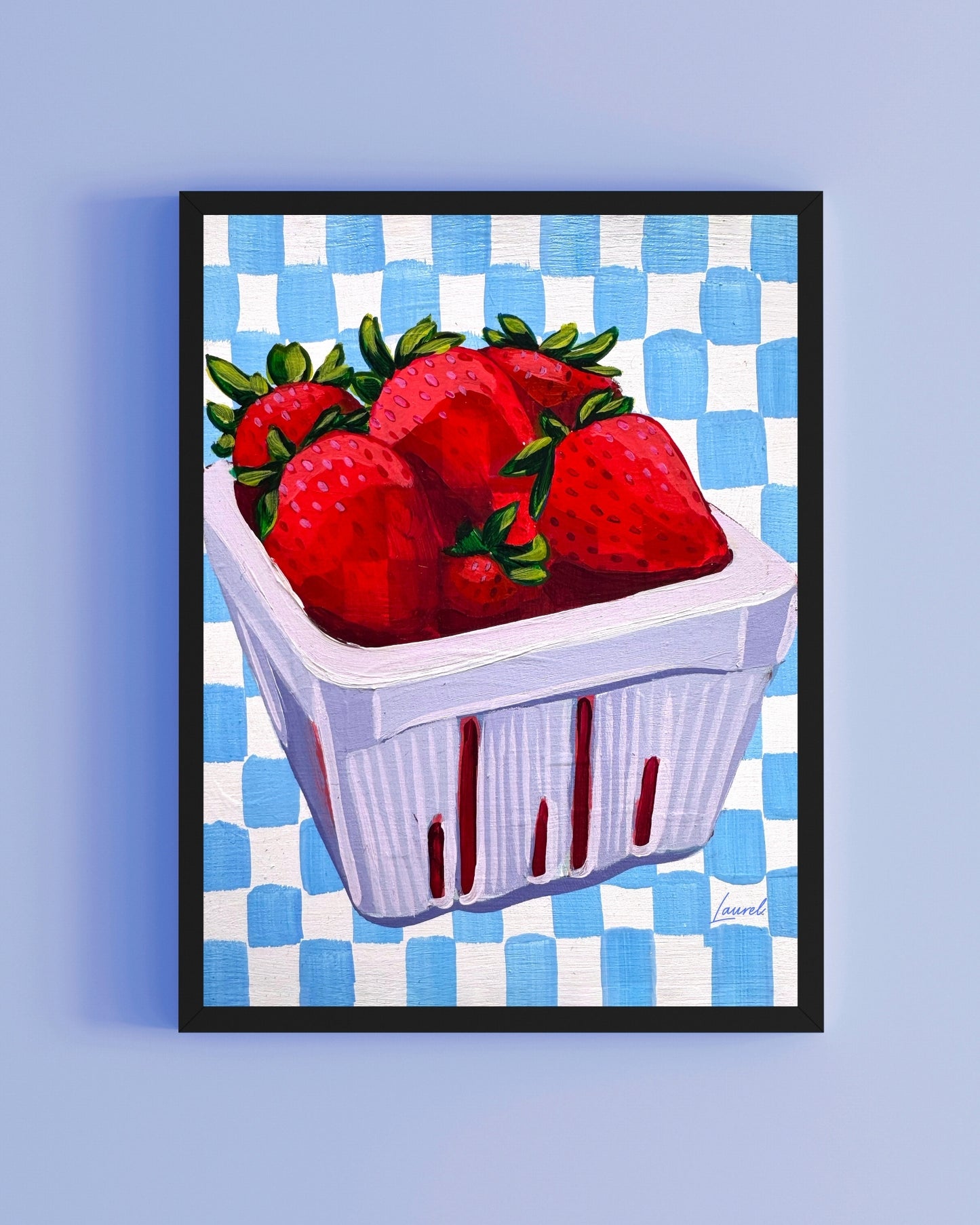 Strawberry Box Print