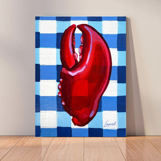 Lobster Claw Canvas Print