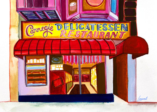Carnegie Deli print