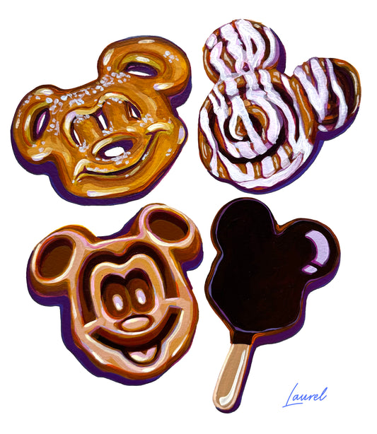 Mickey Treat print