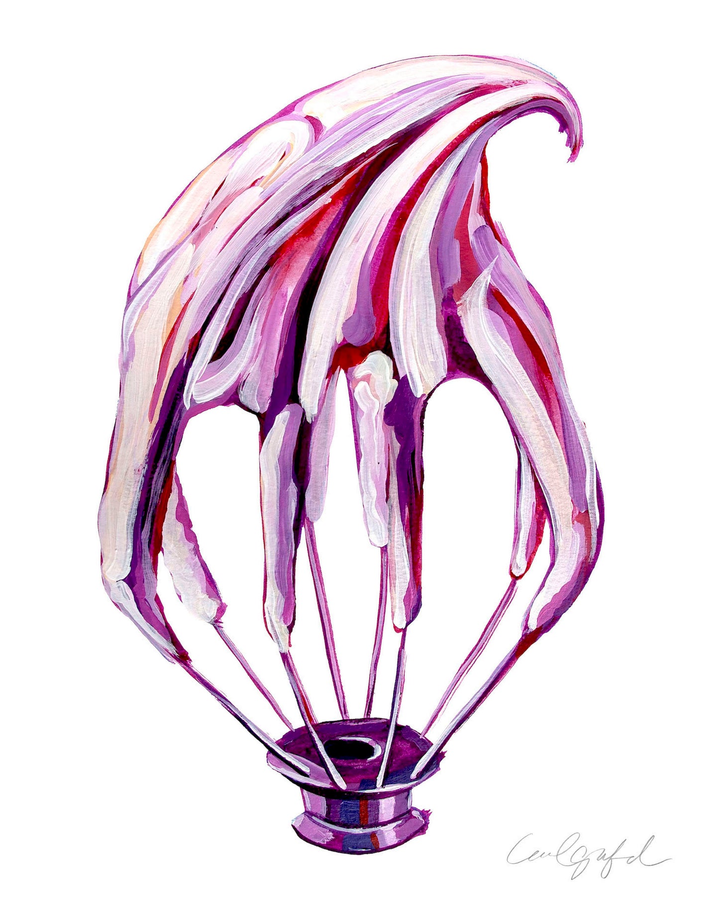 Meringue Whisk Canvas Print