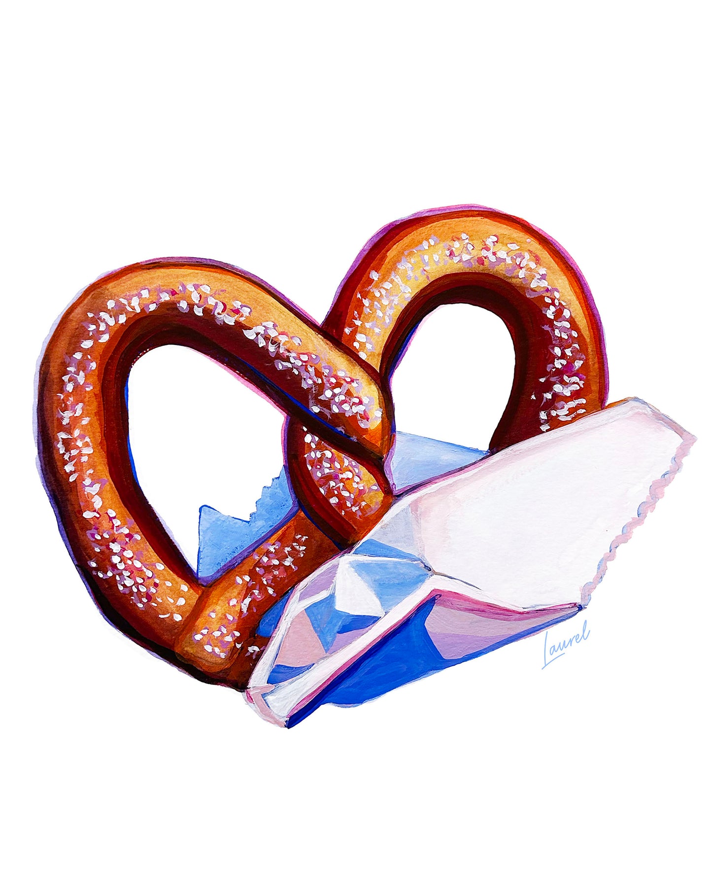 NYC Pretzel Canvas Print