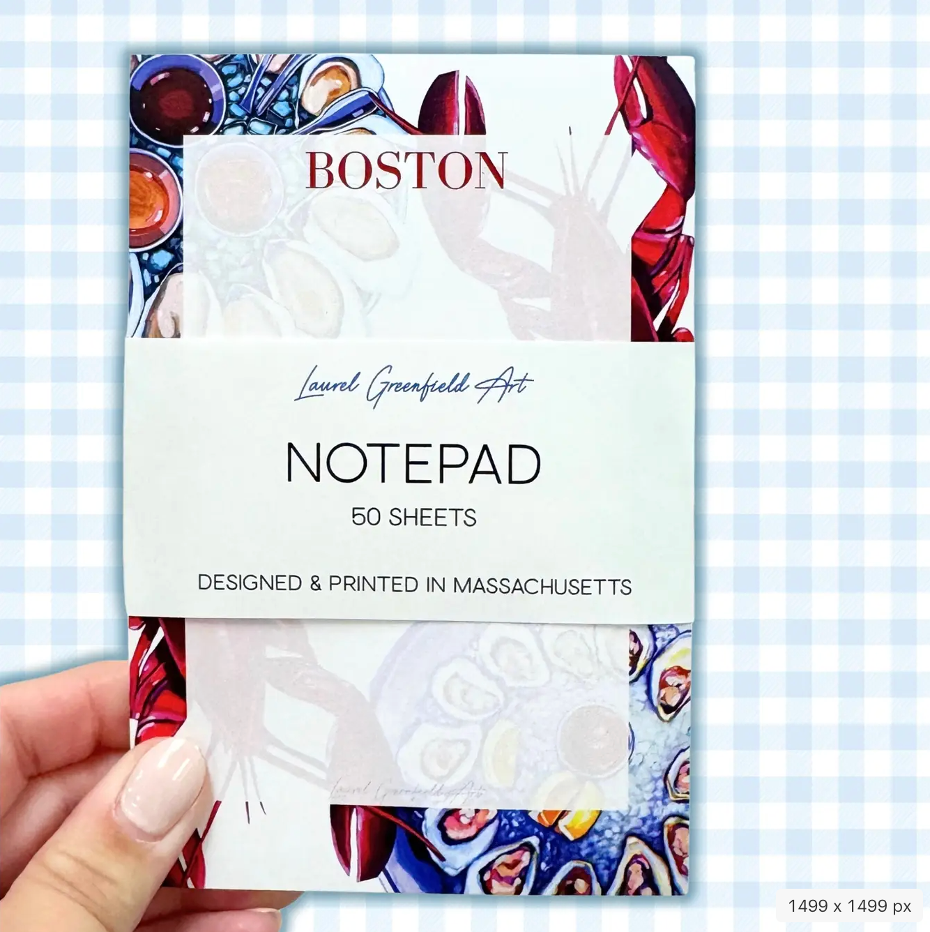Boston - New England Souvenir Notepad