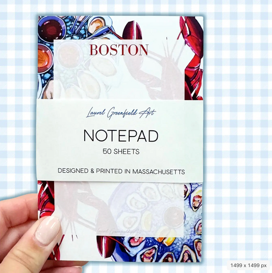 Boston - New England Souvenir Notepad