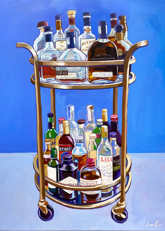 Bar Cart Print