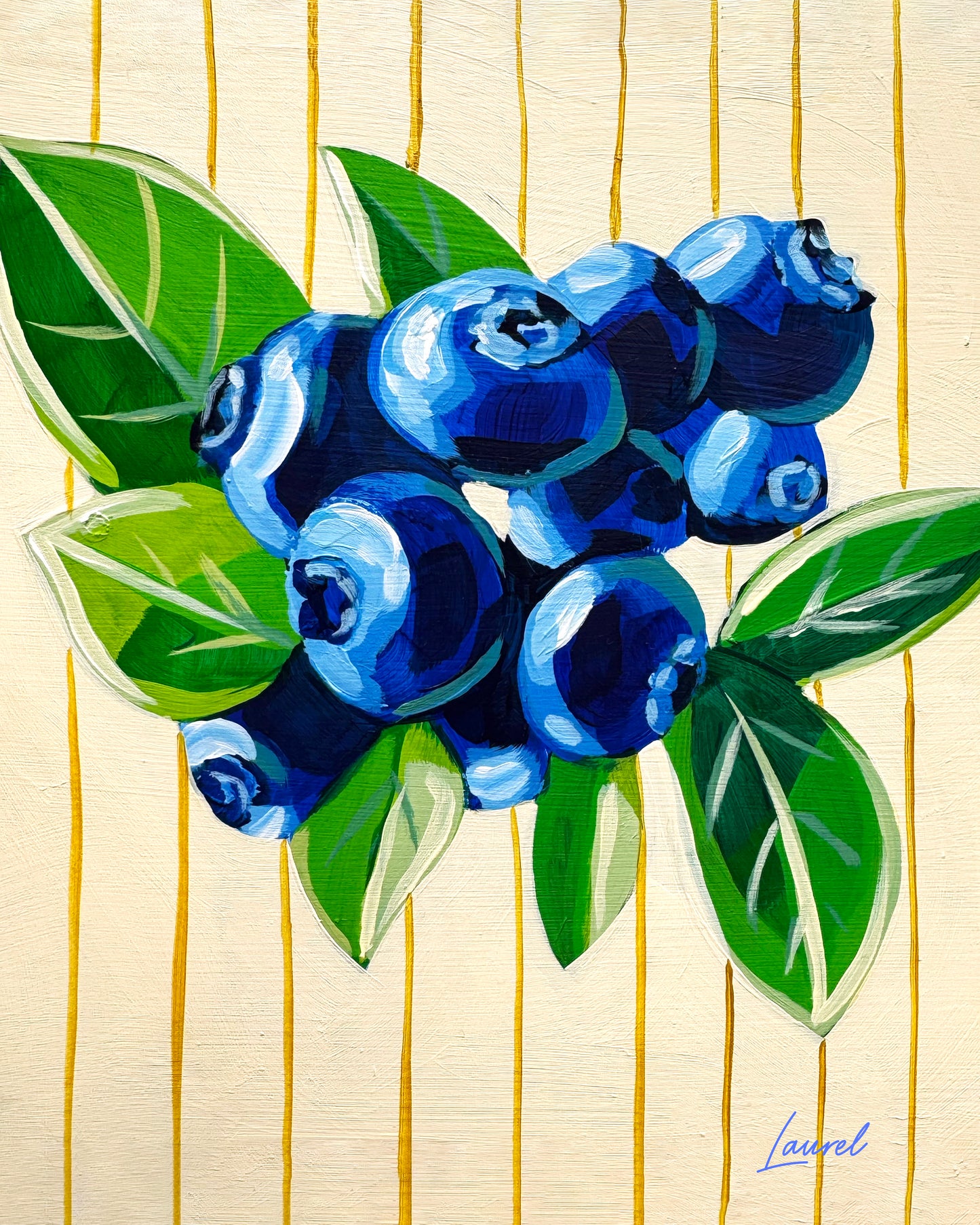Blueberries Print