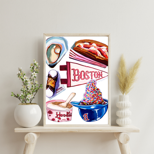 Boston Foods 2.0 Print
