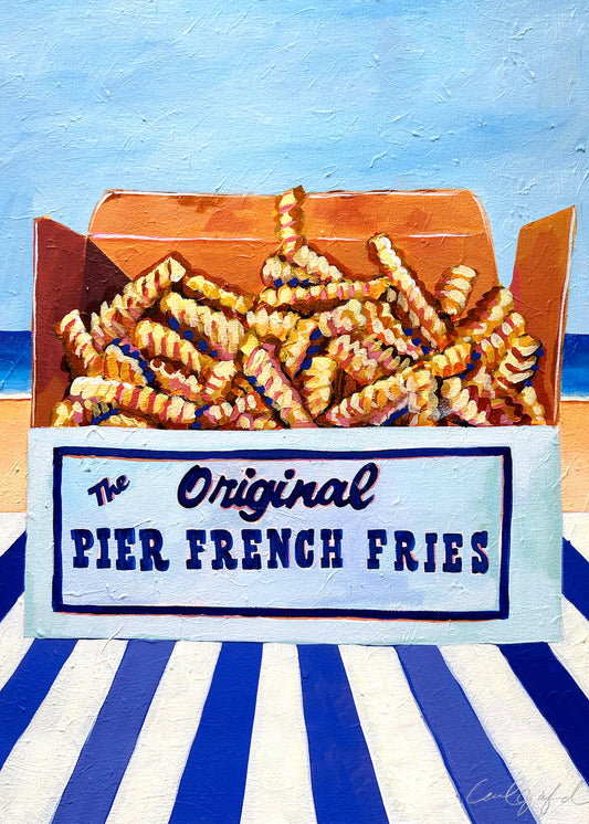 Pier Fries print
