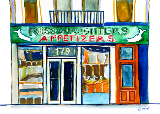 Russ and Daughters Print