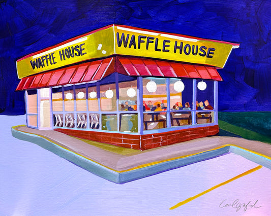 Waffle House Print